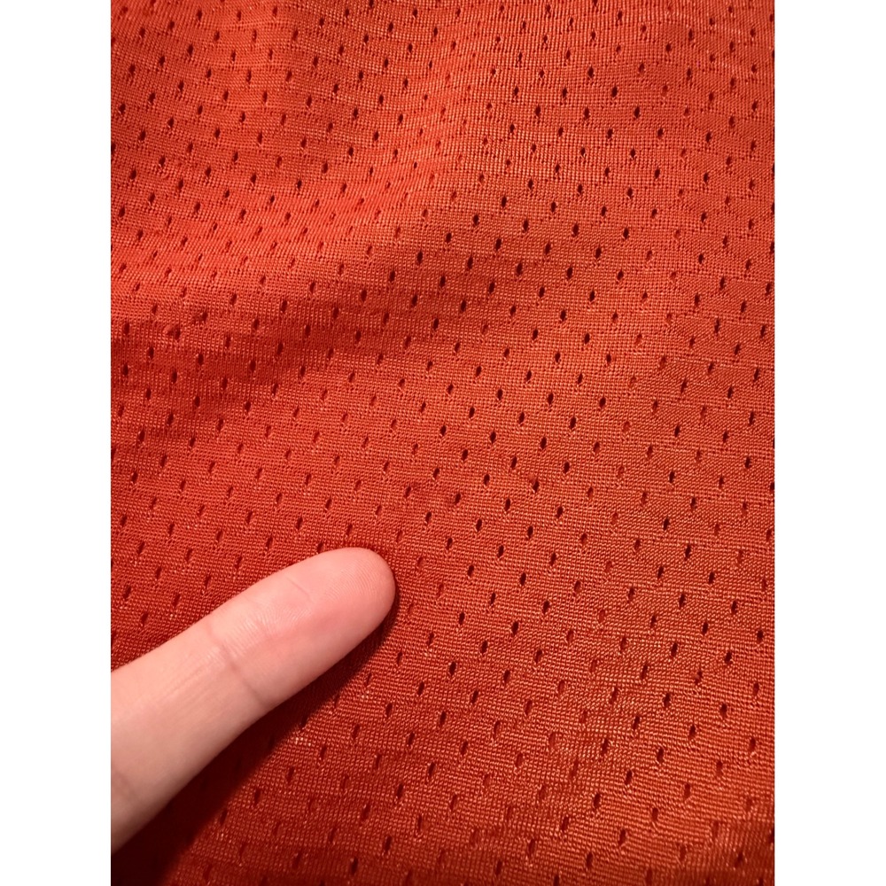 Lululemon Double Layered Mesh Shorts Men's Large Orange 7 Inch Inseam LM7BSES - Picture 2 of 9